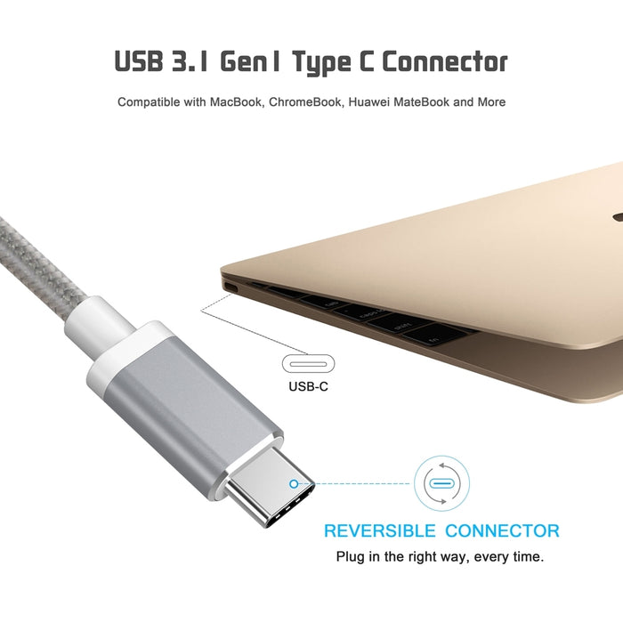 USB-C to VGA & USB Multiport Adapter