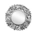 LUX Circle Mirror - Antique Silver 102cm x 102cm