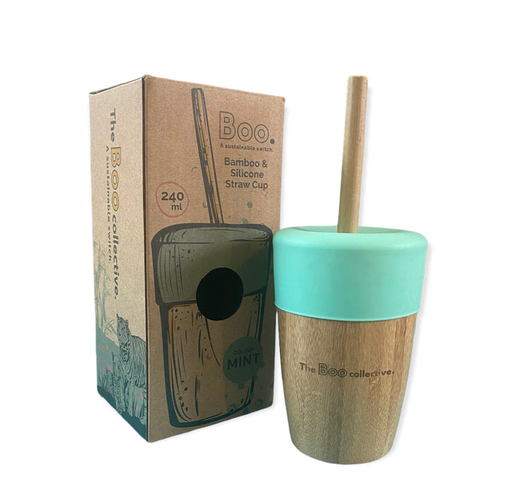 Kids Bamboo Straw & Cup