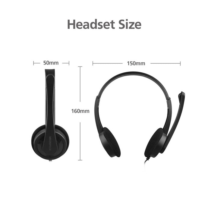 3.5mm Multi Device Adjustable Stereo Headset