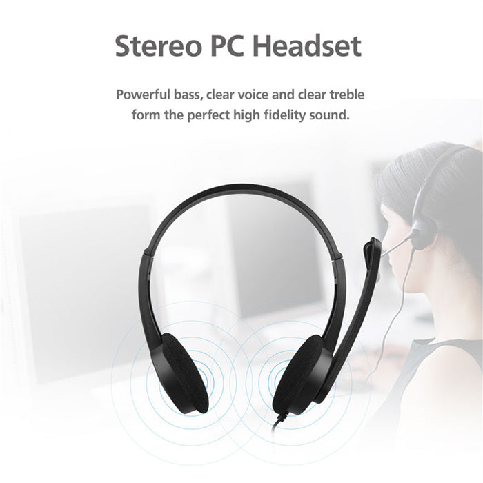 3.5mm Multi Device Adjustable Stereo Headset