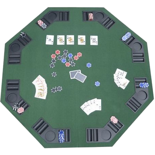 48 Folding Poker & Blackjack Table"