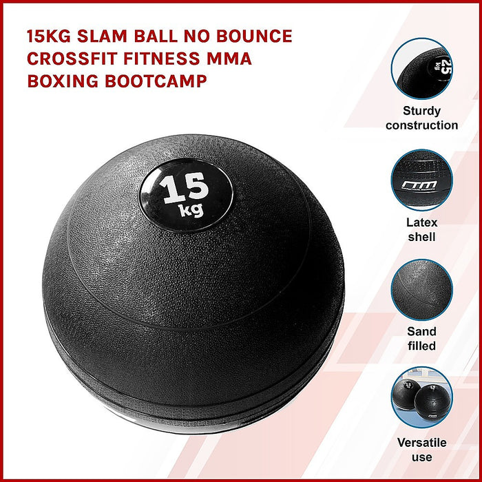 15kg Slam Ball No Bounce