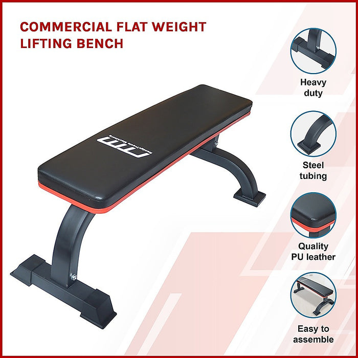 Flat Weight Lifting Bench