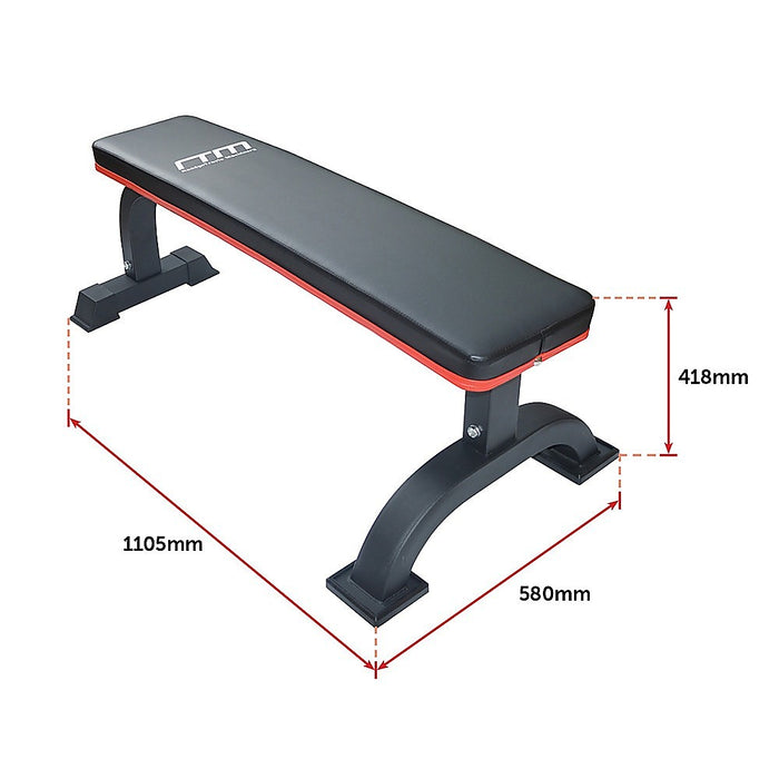 Flat Weight Lifting Bench