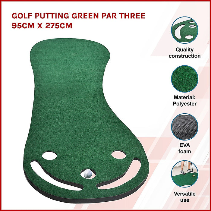 Golf Putting Green (95cm x 275cm)