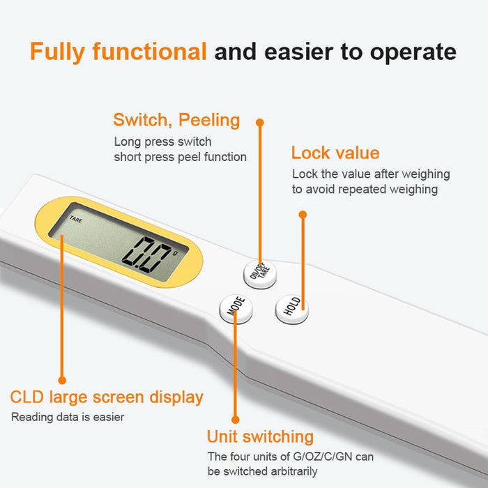 Digital Weight Measuring Spoon