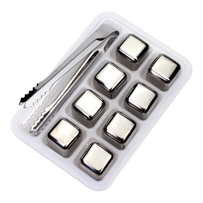 Stainless Steel Reusable Ice Cubes / Chilling Stones