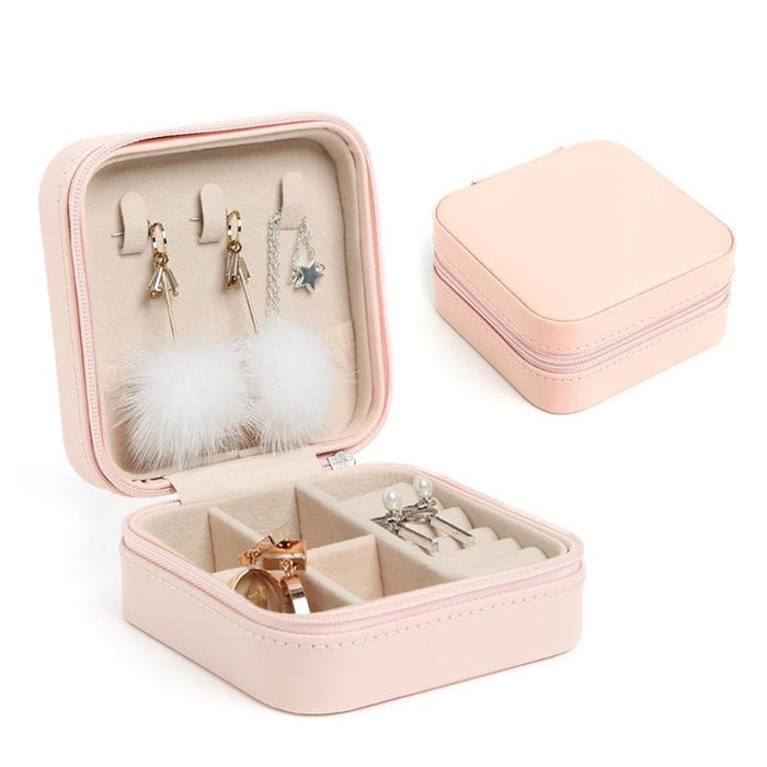 Portable Jewellery Box with Zipper