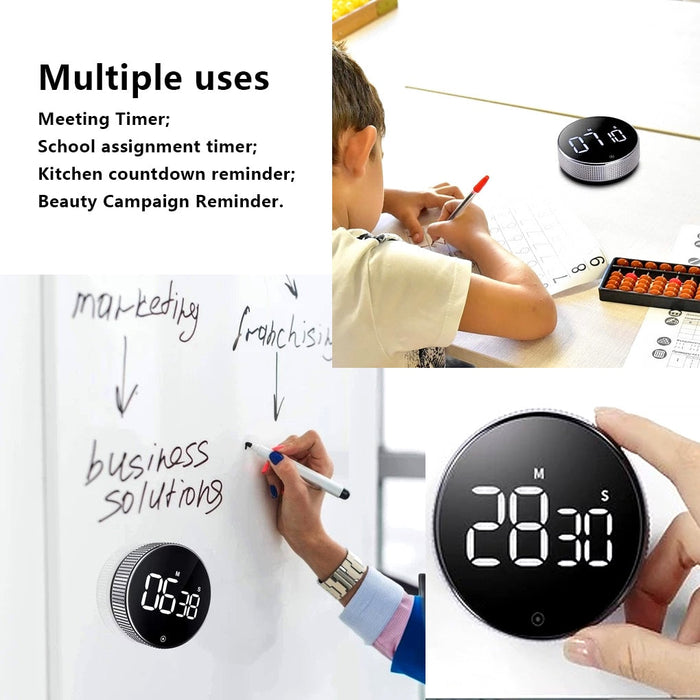 CUBEHEXA™ Magnetic Digital Kitchen Timer