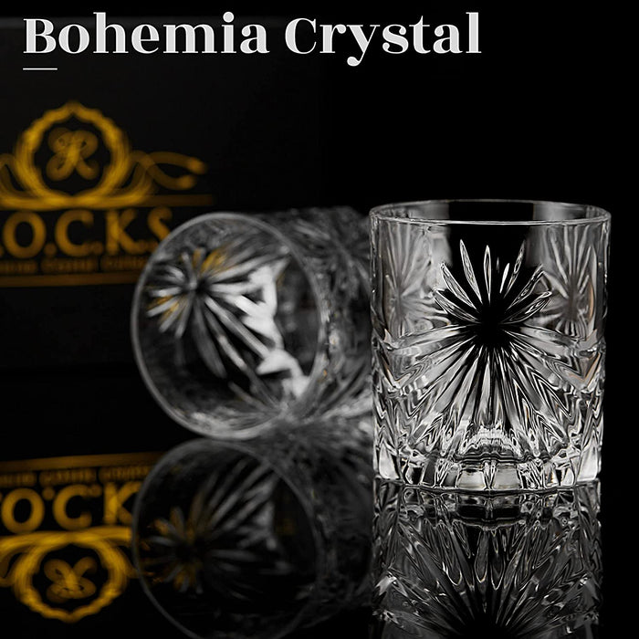 Soleil Crystal Whiskey Glass