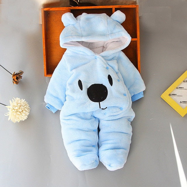 Winter Baby Cute Bear Onesies