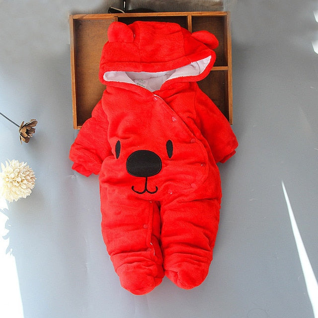 Winter Baby Cute Bear Onesies