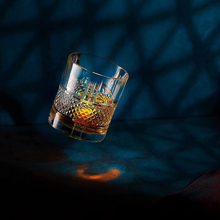 The Connoisseur's Set - Whiskey Stones & Reserve Whiskey Crystal Glass