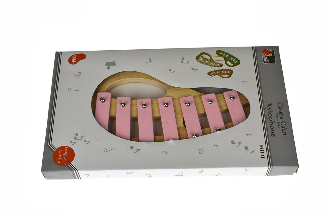 Classic Wooden Xylophone - Pink